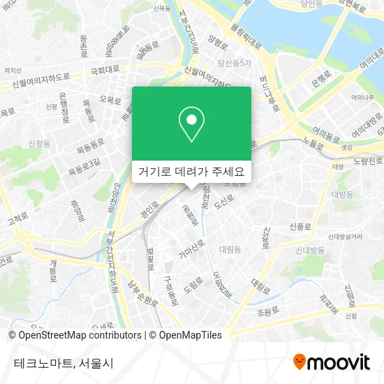 테크노마트 지도