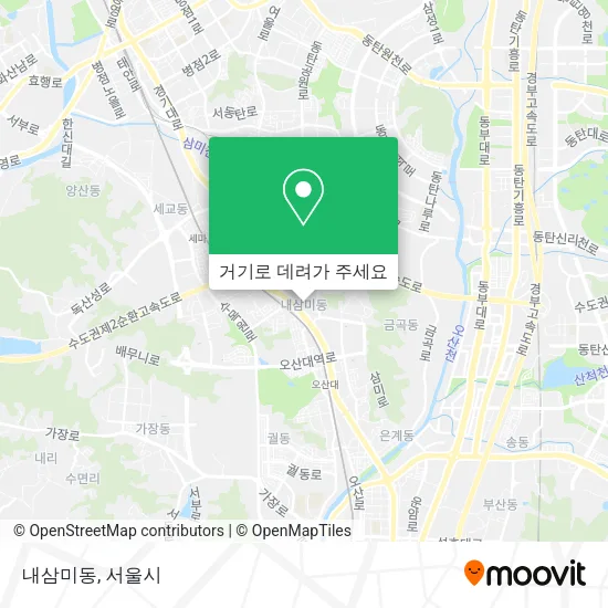내삼미동 지도