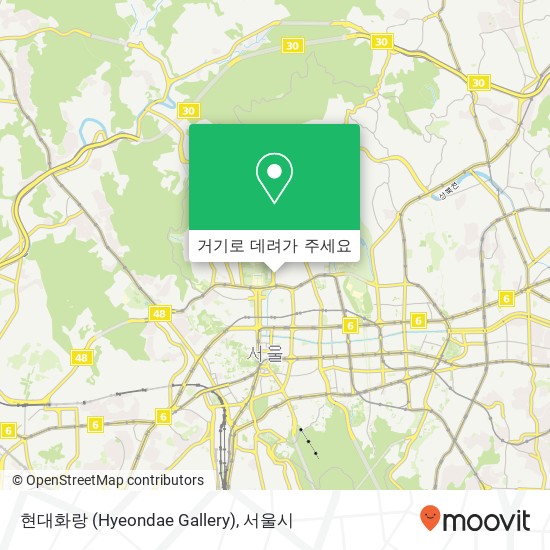 현대화랑 (Hyeondae Gallery) 지도