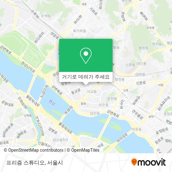 프리즘 스튜디오 지도