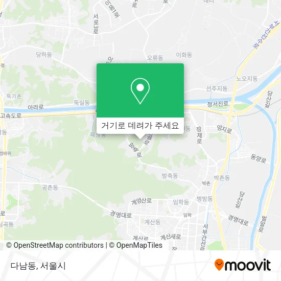 다남동 지도