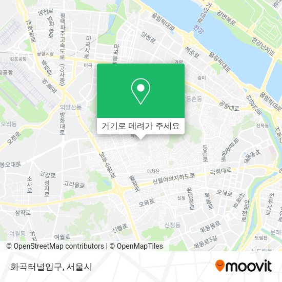 화곡터널입구 지도