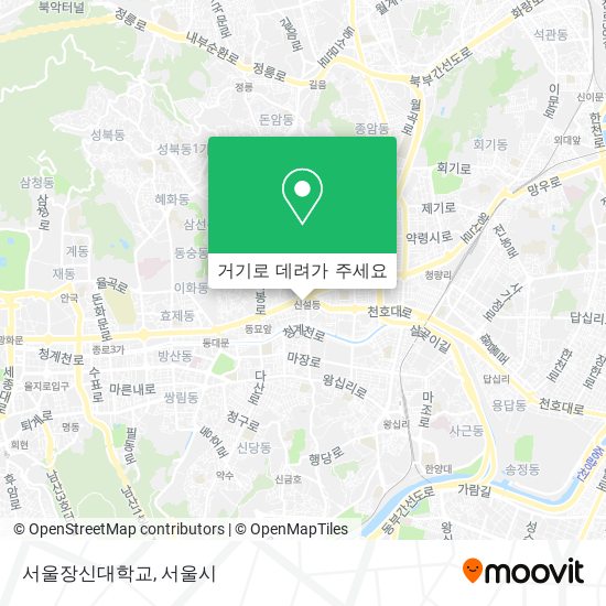 서울장신대학교 지도