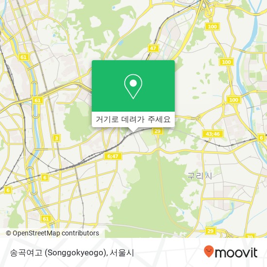 송곡여고 (Songgokyeogo) 지도