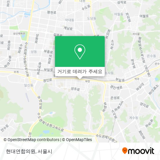 현대연합의원 지도