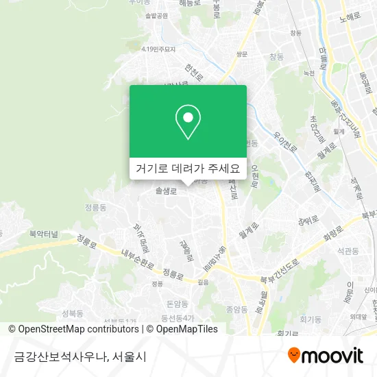 금강산보석사우나 지도