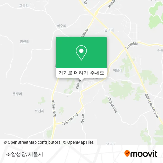 조암성당 지도