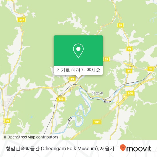청암민속박물관 (Cheongam Folk Museum) 지도
