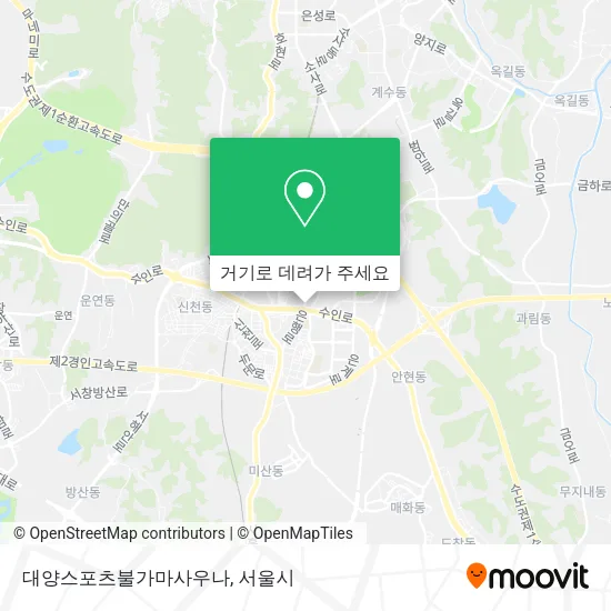 대양스포츠불가마사우나 지도