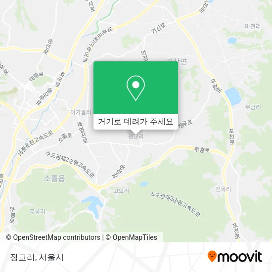 정교리 지도