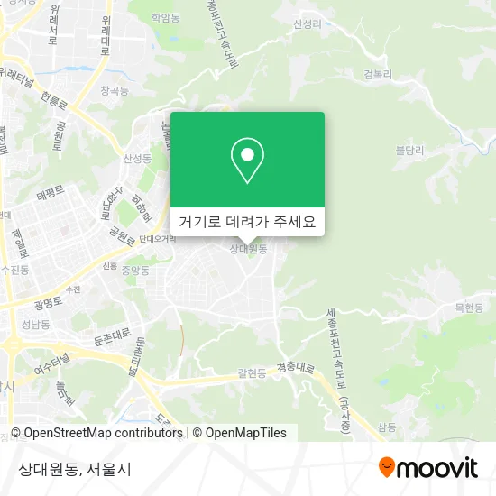 상대원동 지도