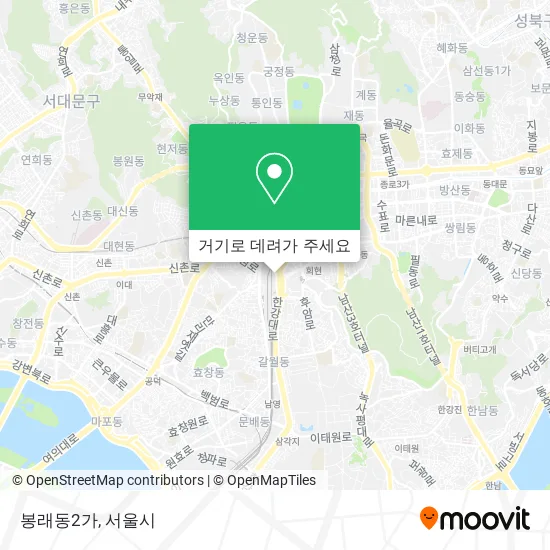 봉래동2가 지도