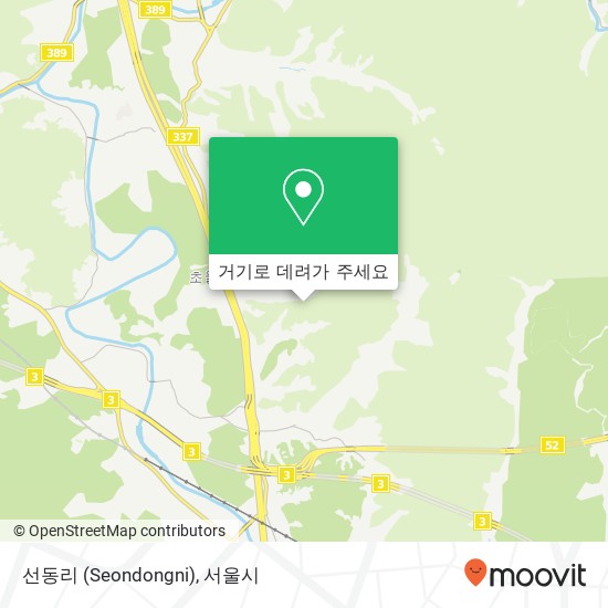 선동리 (Seondongni) 지도