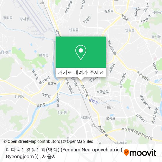 예다움신경정신과(병점) (Yedaum Neuropsychiatric ( Byeongjeom )) 지도