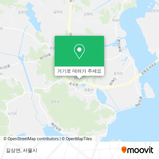 길상면 지도
