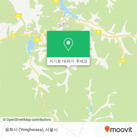 용화사 (Yonghwasa) 지도