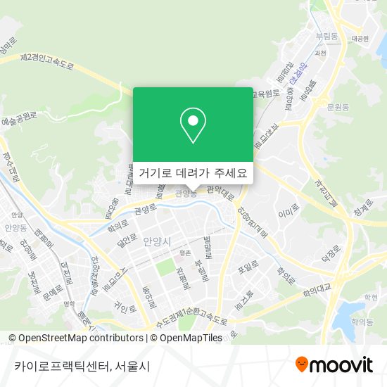 카이로프랙틱센터 지도