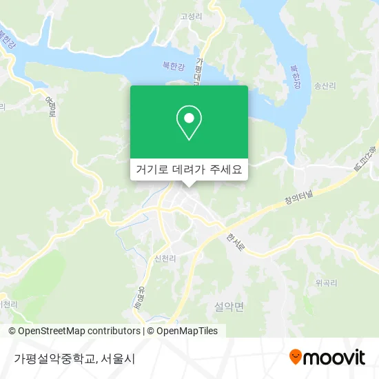 가평설악중학교 지도