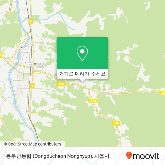 동두천농협 (Dongducheon Nonghyup) 지도