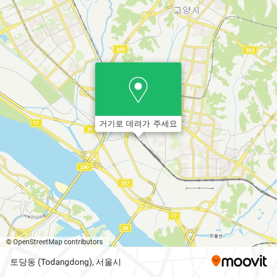 토당동 (Todangdong) 지도