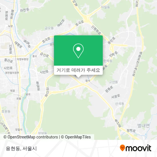 용현동 지도
