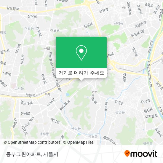 동부그린아파트 지도