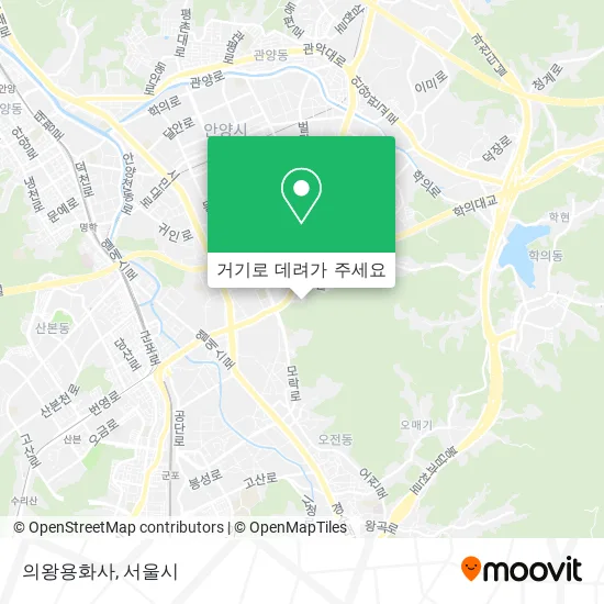 의왕용화사 지도