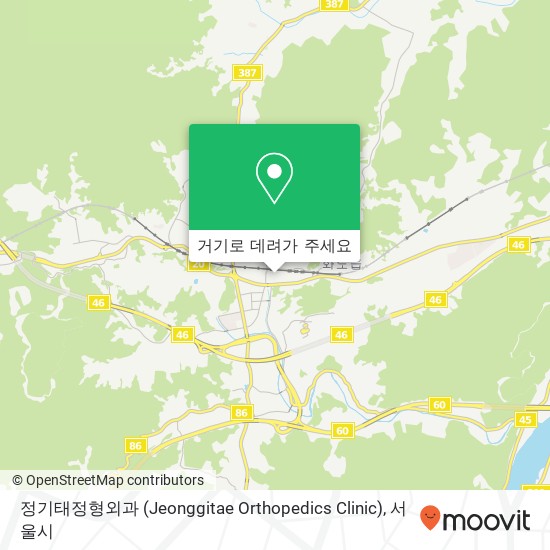 정기태정형외과 (Jeonggitae Orthopedics Clinic) 지도
