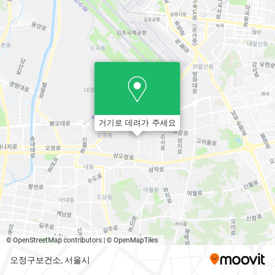 오정구보건소 지도