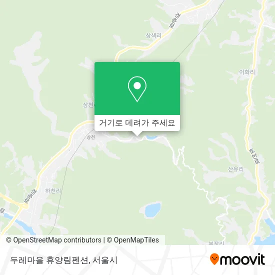두레마을 휴양림펜션 지도