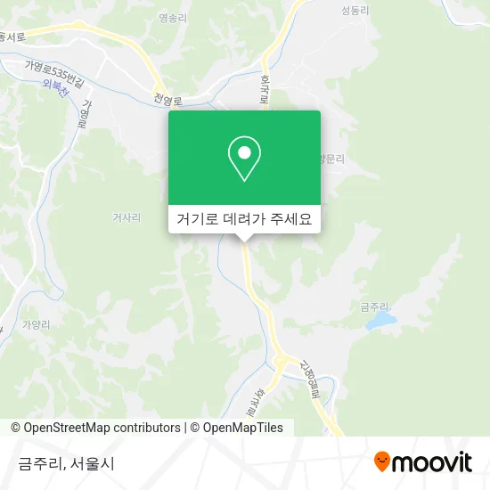 금주리 지도