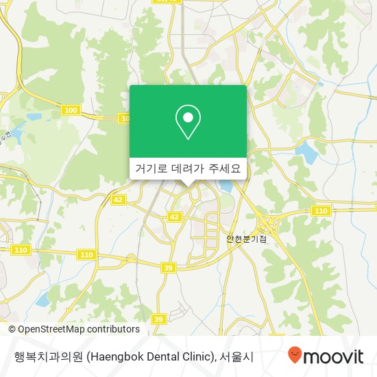행복치과의원 (Haengbok Dental Clinic) 지도