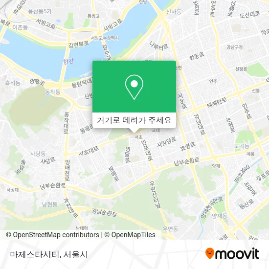 마제스타시티 지도