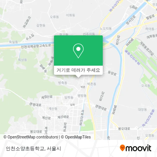인천소양초등학교 지도