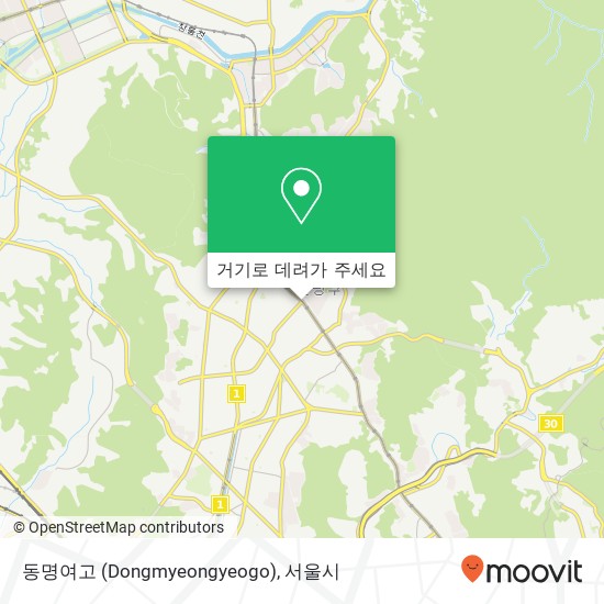 동명여고 (Dongmyeongyeogo) 지도