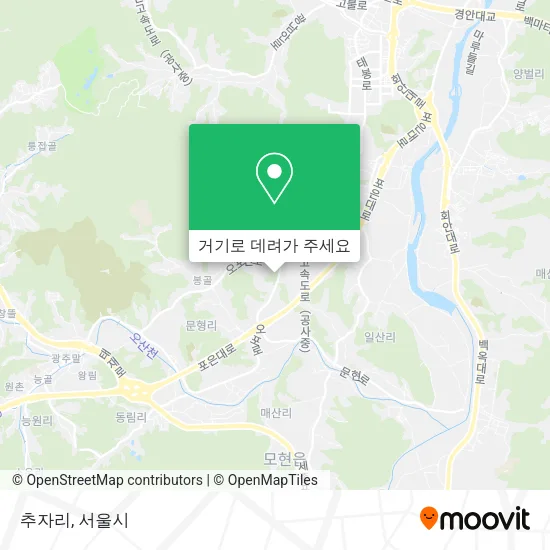 추자리 지도