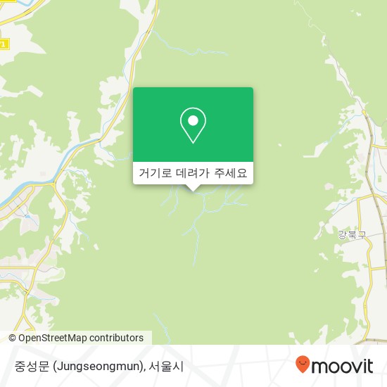 중성문 (Jungseongmun) 지도