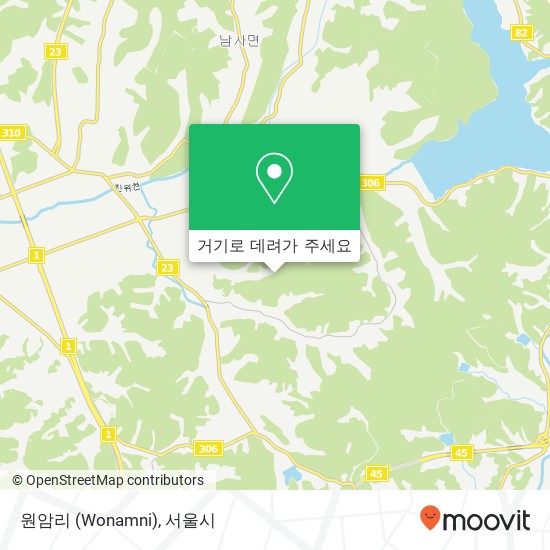 원암리 (Wonamni) 지도