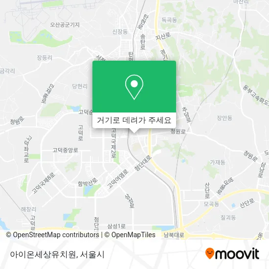 아이온세상유치원 지도