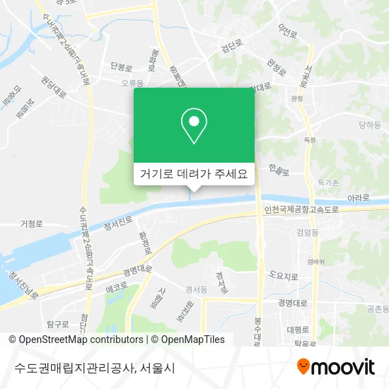 수도권매립지관리공사 지도