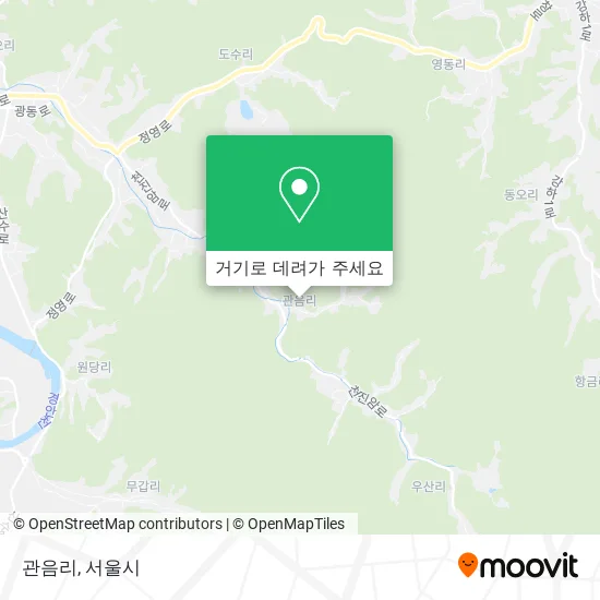 관음리 지도