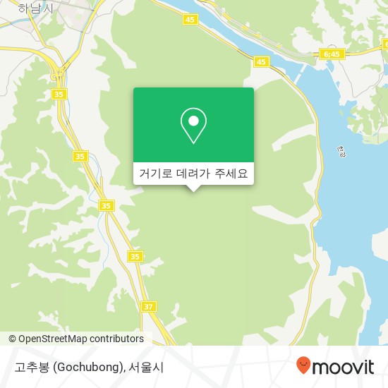 고추봉 (Gochubong) 지도