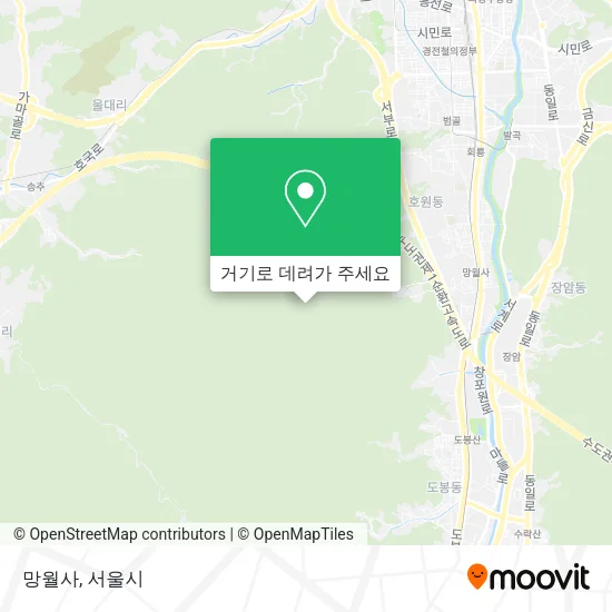 망월사 지도