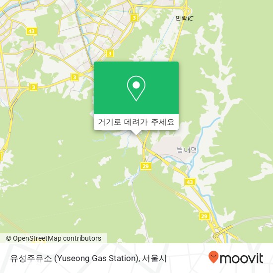 유성주유소 (Yuseong Gas Station) 지도