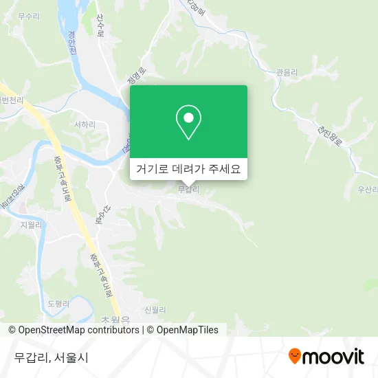 무갑리 지도