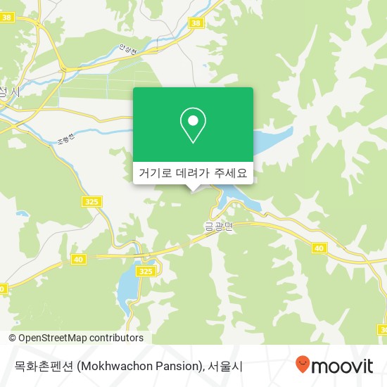목화촌펜션 (Mokhwachon Pansion) 지도