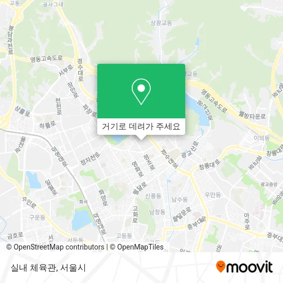 실내 체육관 지도