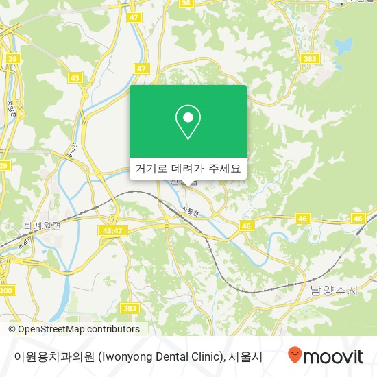 이원용치과의원 (Iwonyong Dental Clinic) 지도