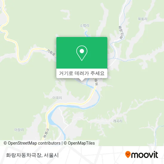화랑자동차극장 지도