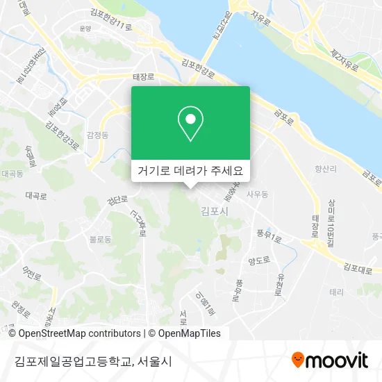 김포제일공업고등학교 지도